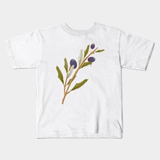 Palestine map leaves Kids T-Shirt